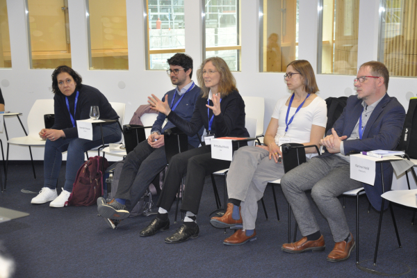 Diskussion in einem Workshop